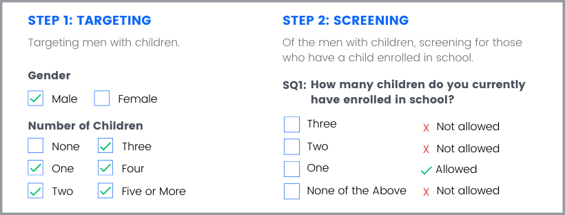 market research screening questions